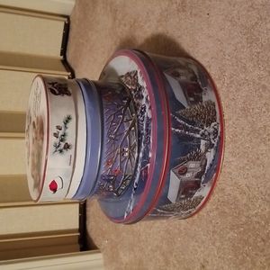 Set of 3 Christmas tins